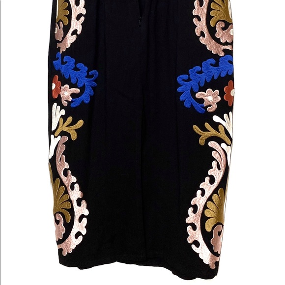 Cleobella Edenia Embroidered Midi Tied Front Dress - Picture 7 of 13